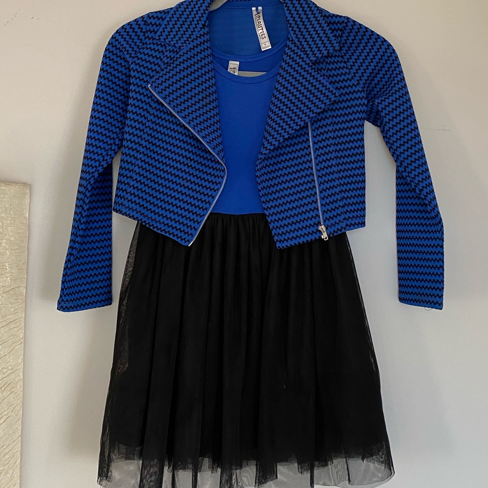 Girls dress & jacket pair